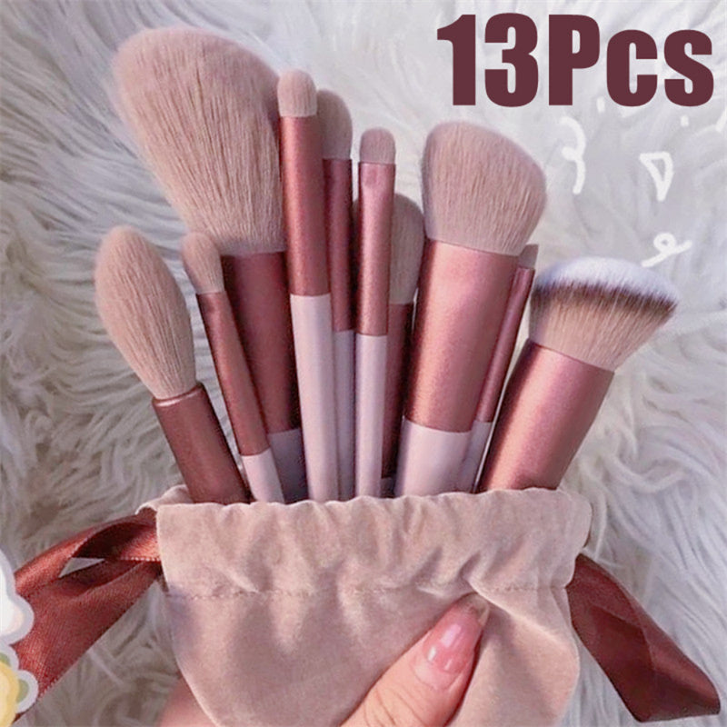 13 Pcs Makeup Brush Set Foundation Blush Eyeshadow Tools