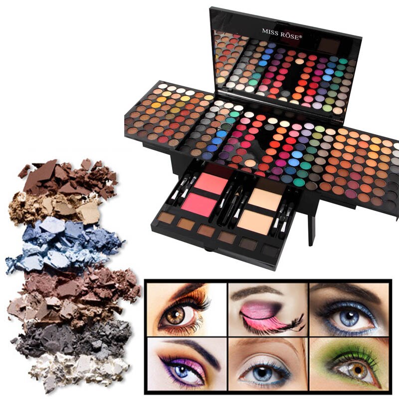 180 Color Piano Shape Eyeshadow Blush Makeup Palette