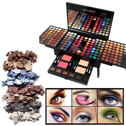 180 Color Piano Shape Eyeshadow Blush Makeup Palette