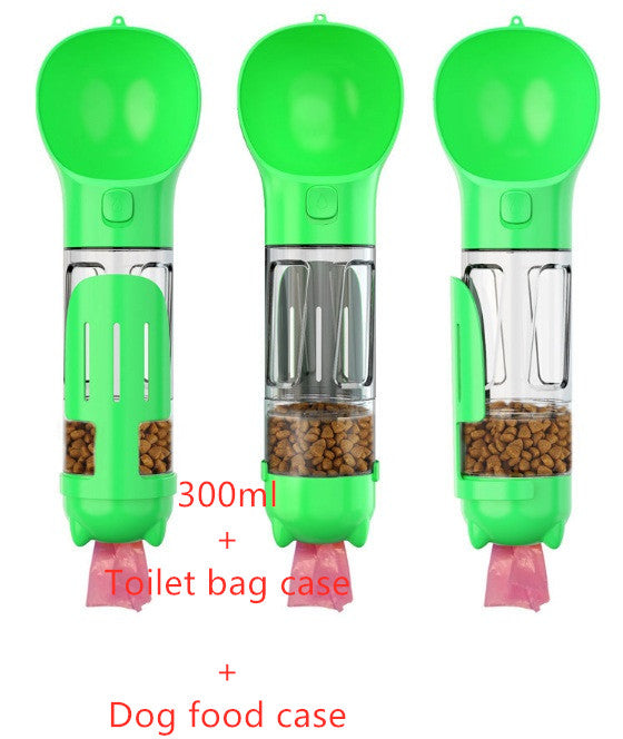 3 in 1 Portable Pet Water Bottle Feeder Bowl Bag