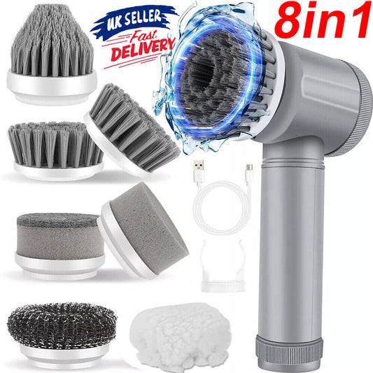 Rechargeable Cordless Electric Spin Scrubber Cleaning Brush
