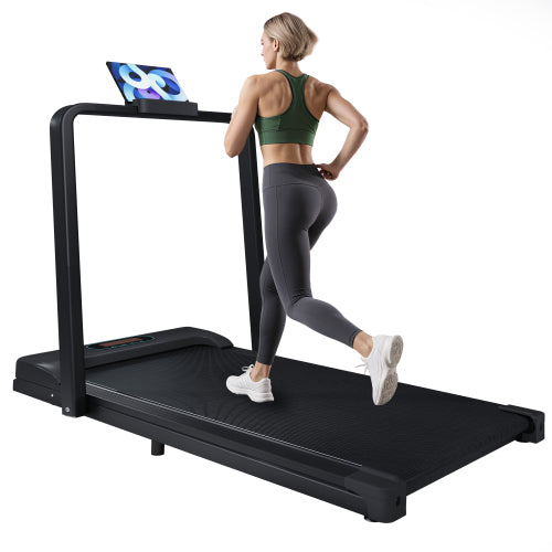 Folding Under Desk Treadmill Portable Walking Machine Bluetooth Remote