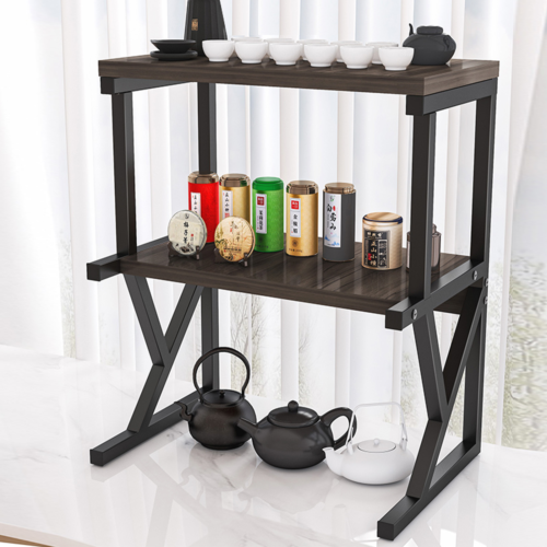 2–3 Tier Microwave Oven Rack Kitchen Storage Corner Shelf