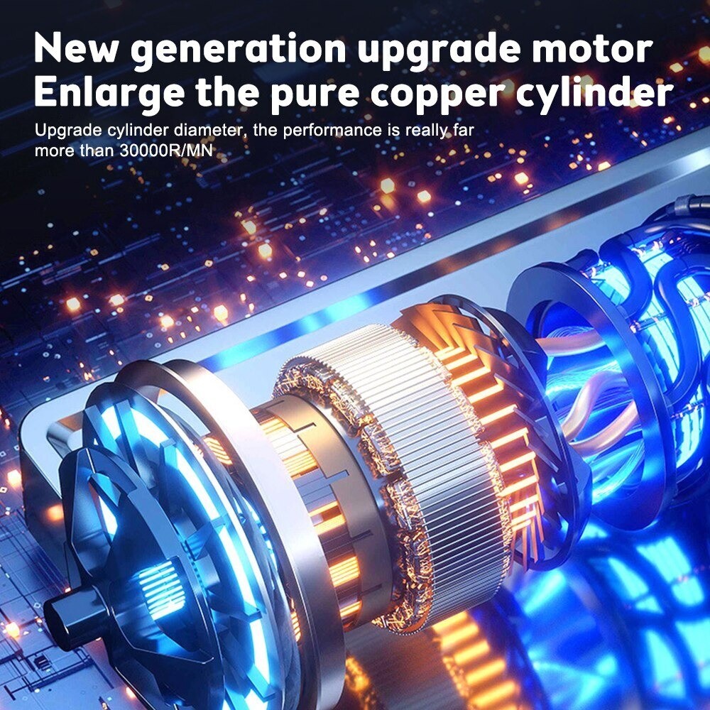 Car Tyre Inflator Cordless Digital USB Rechargeable Tire Air Compressor New