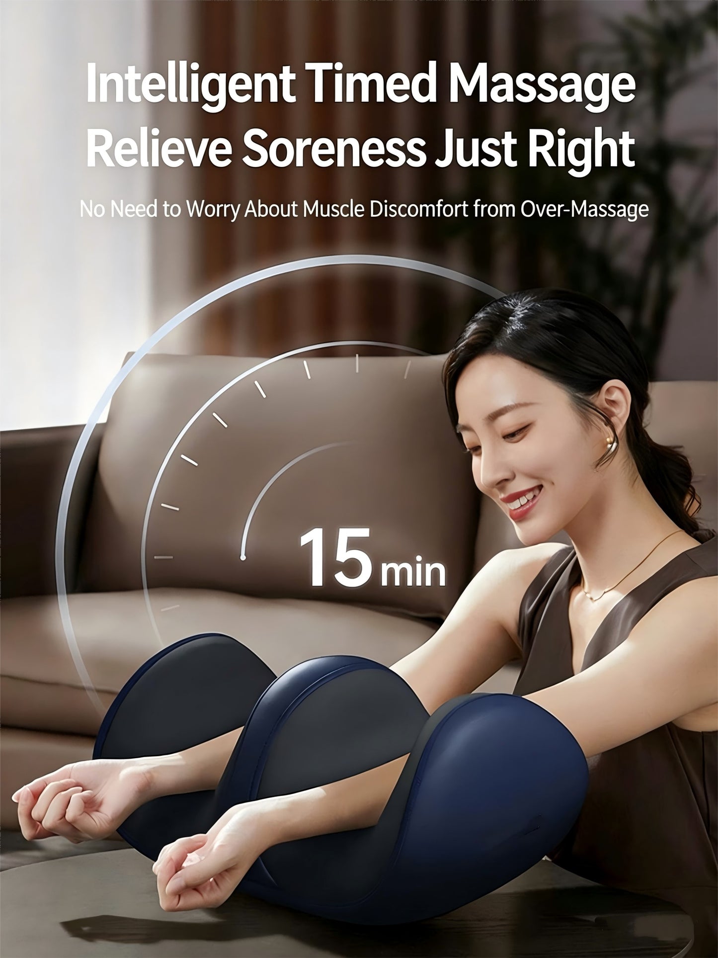 Electric Foot Massager, Leg Massager With Heat, Shiatsu Foot Massage & Calf Roll