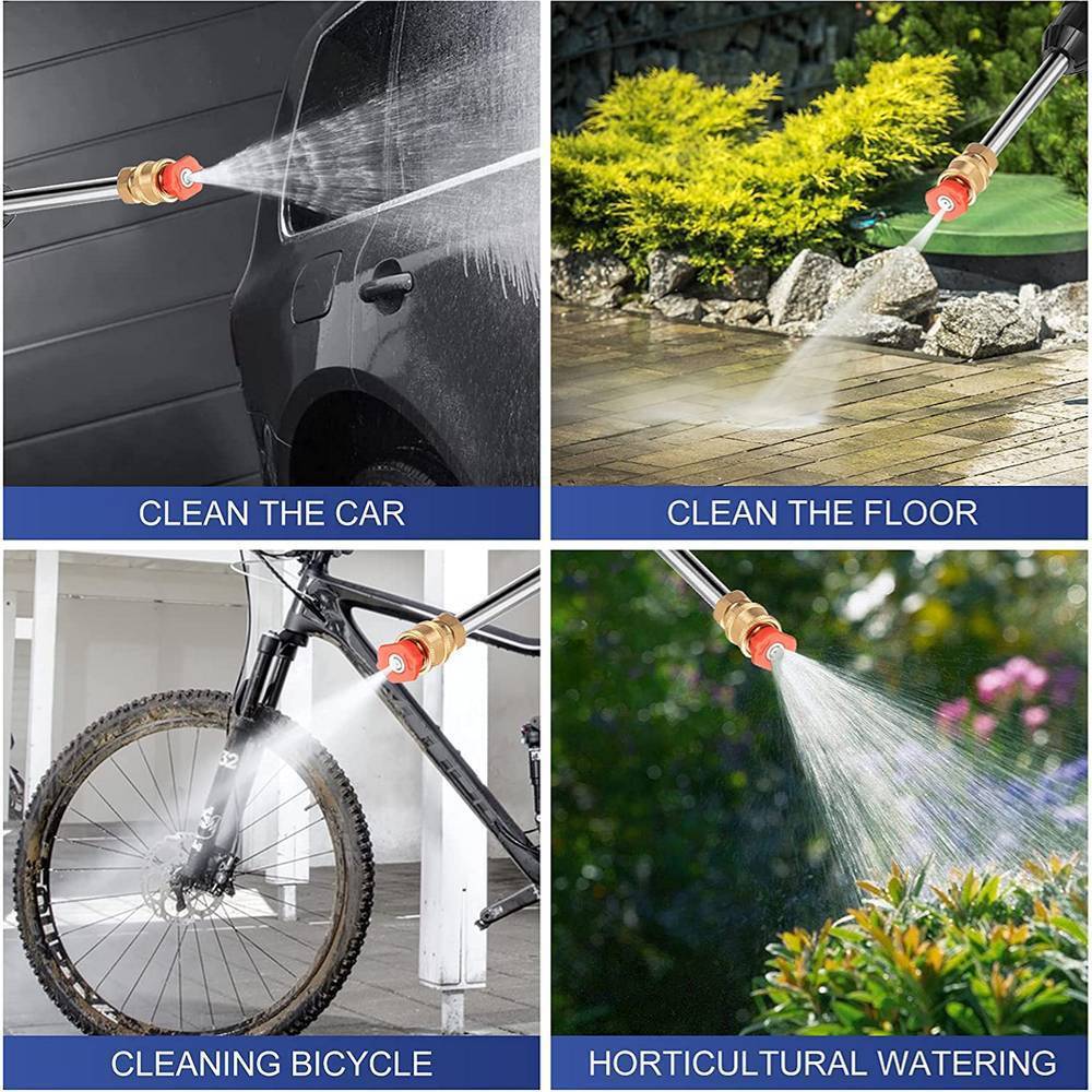 Portable Cordless High Pressure Car Washer Gun Cleaner