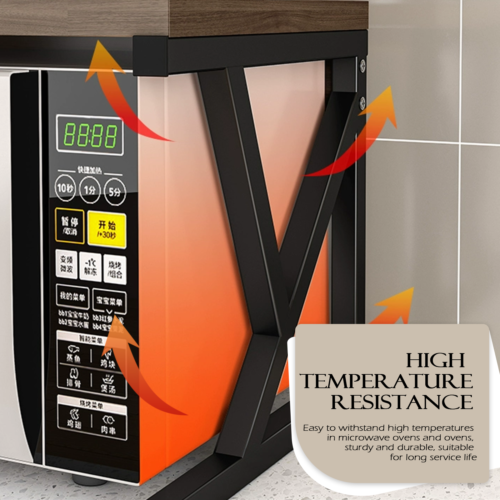 2–3 Tier Microwave Oven Rack Kitchen Storage Corner Shelf