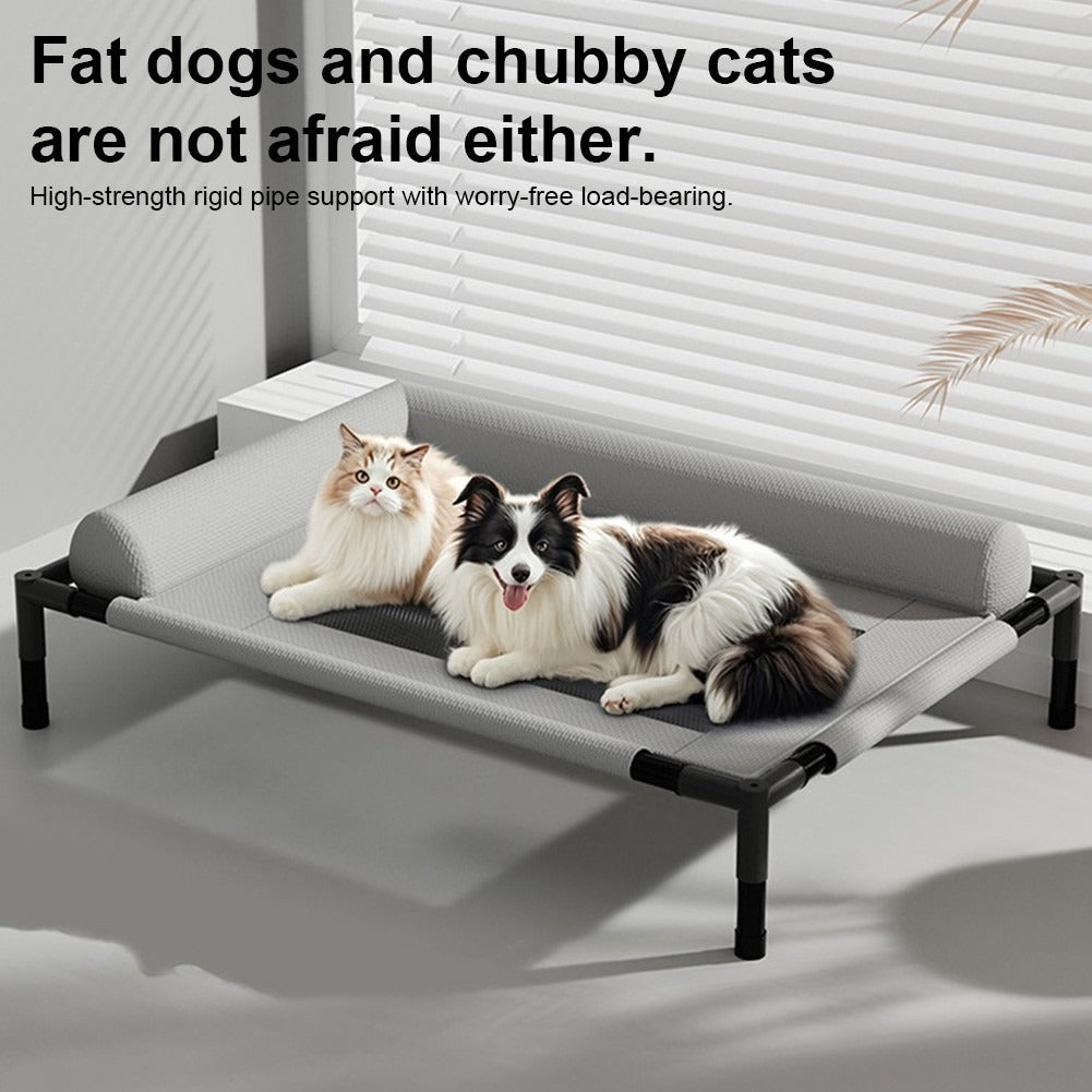 Orthopaedic Elevated Dog Bed Bolster Sofa Cushion Raised UK