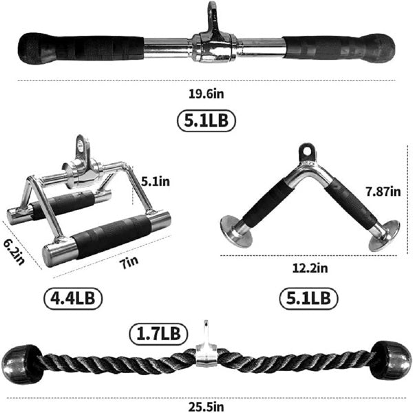 Adjustable Multi-Functional Home Fitness Squat Rack Set