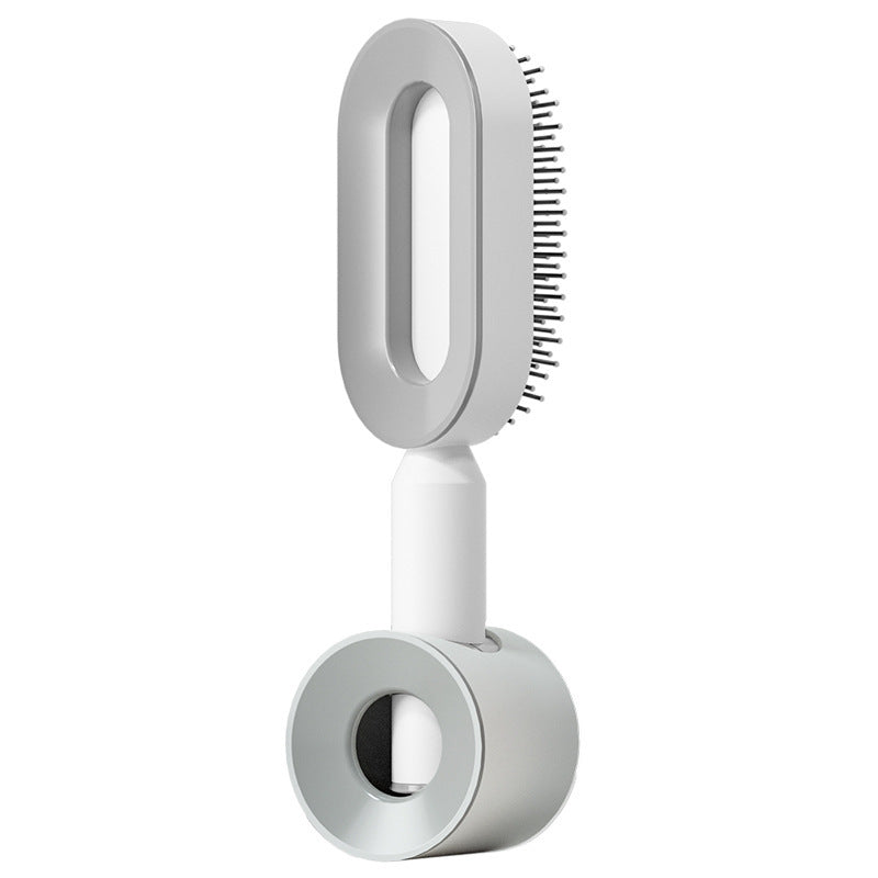 Self Cleaning Anti Static Hairbrush Scalp Massage Comb