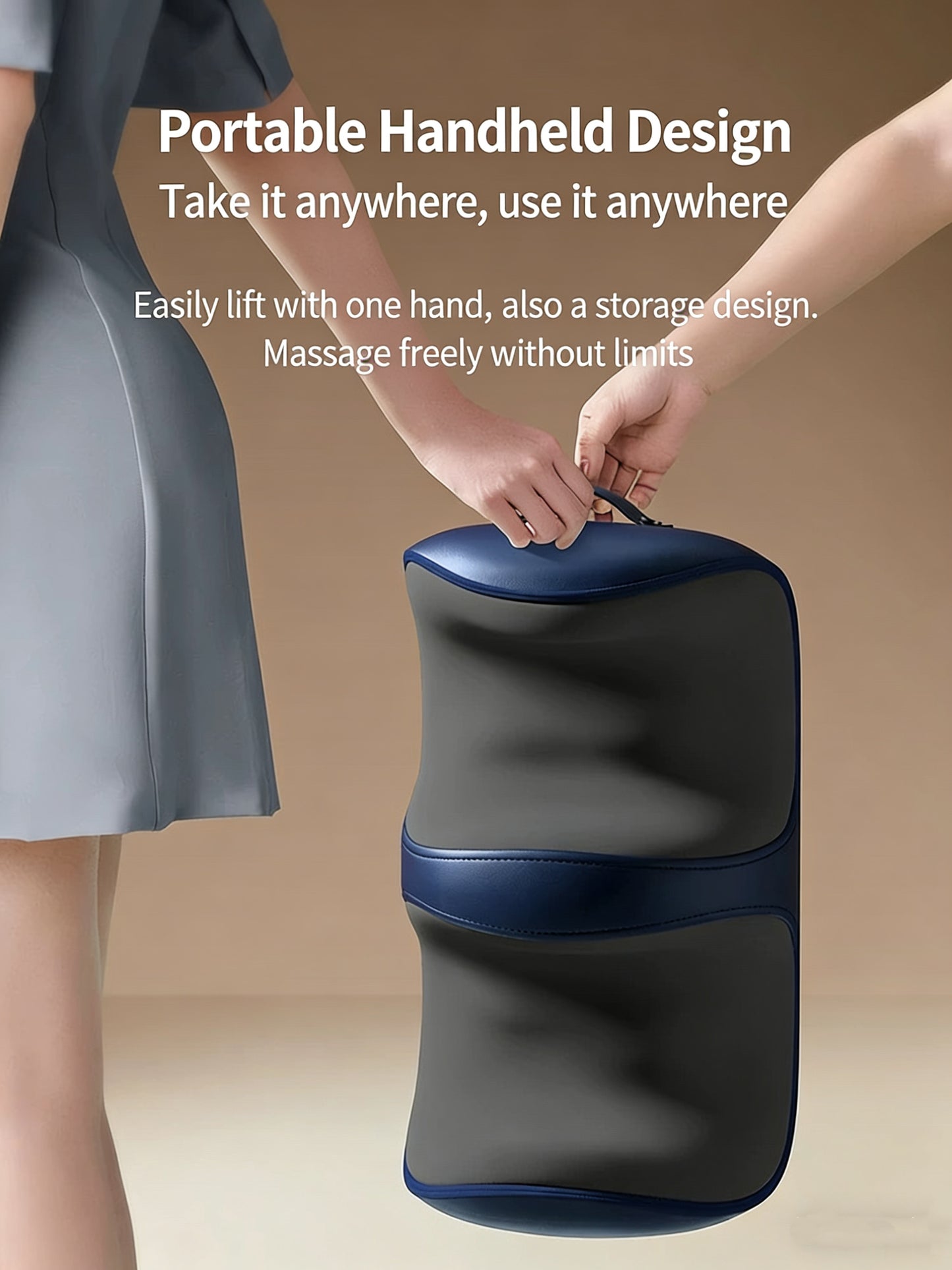 Electric Foot Massager, Leg Massager With Heat, Shiatsu Foot Massage & Calf Roll