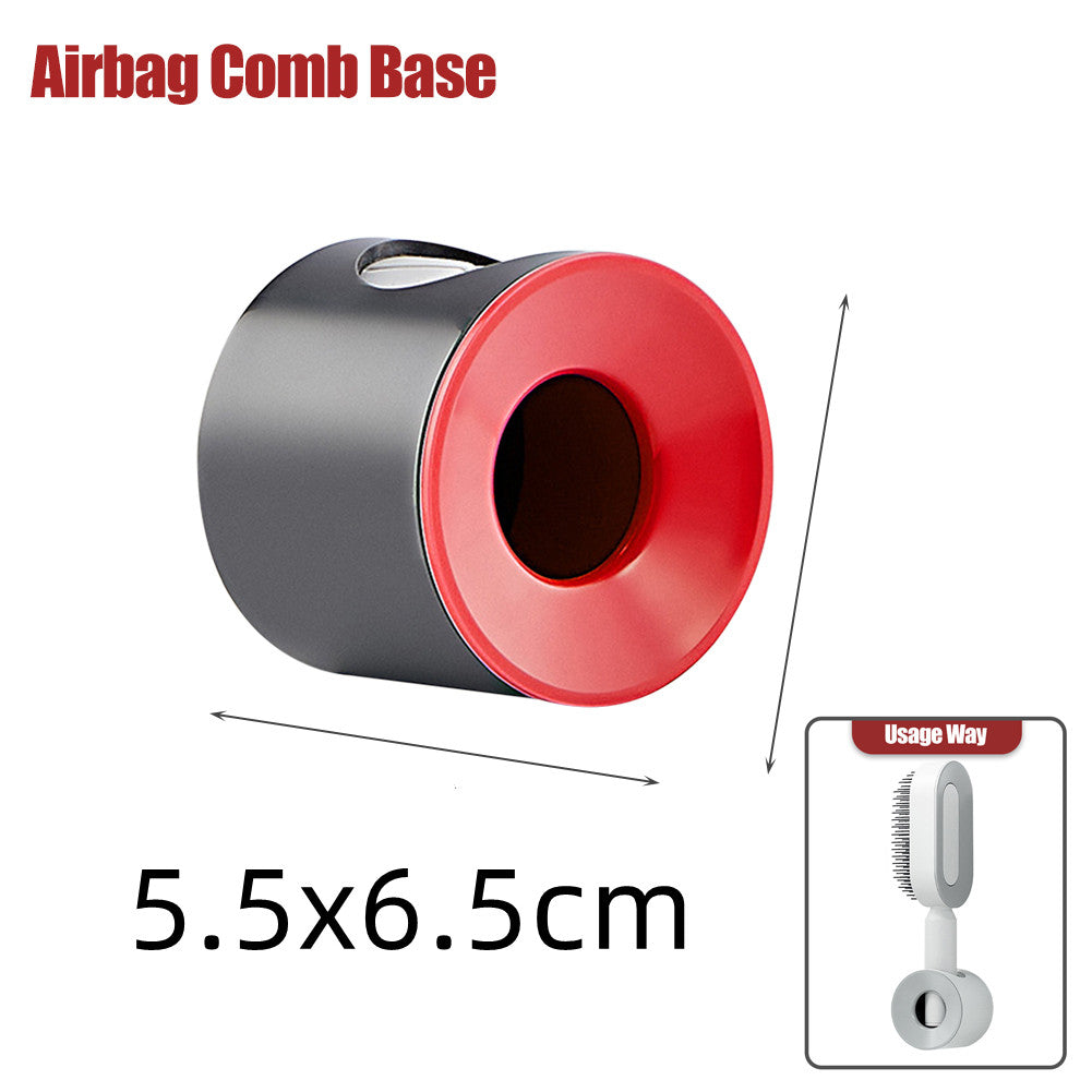 Self Cleaning Anti Static Hairbrush Scalp Massage Comb