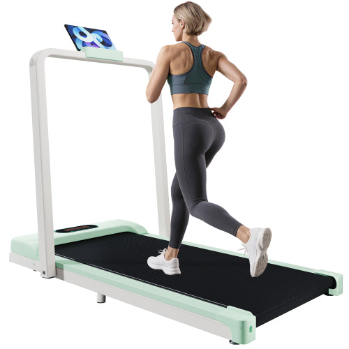 Folding Under Desk Treadmill Portable Walking Machine Bluetooth Remote