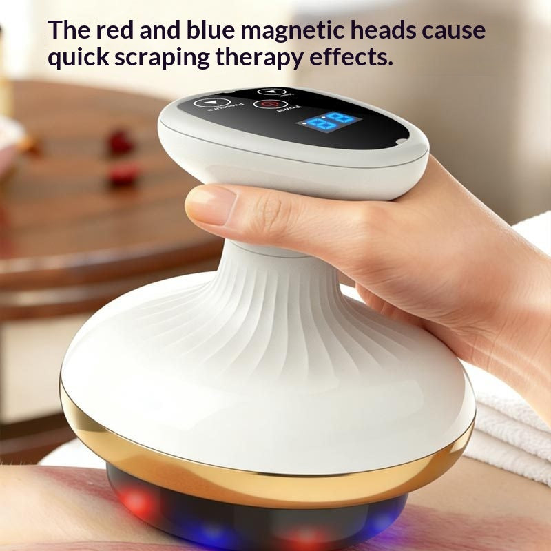 Electric Gua Sha Massager Cupping Meridian Body Beauty Brush